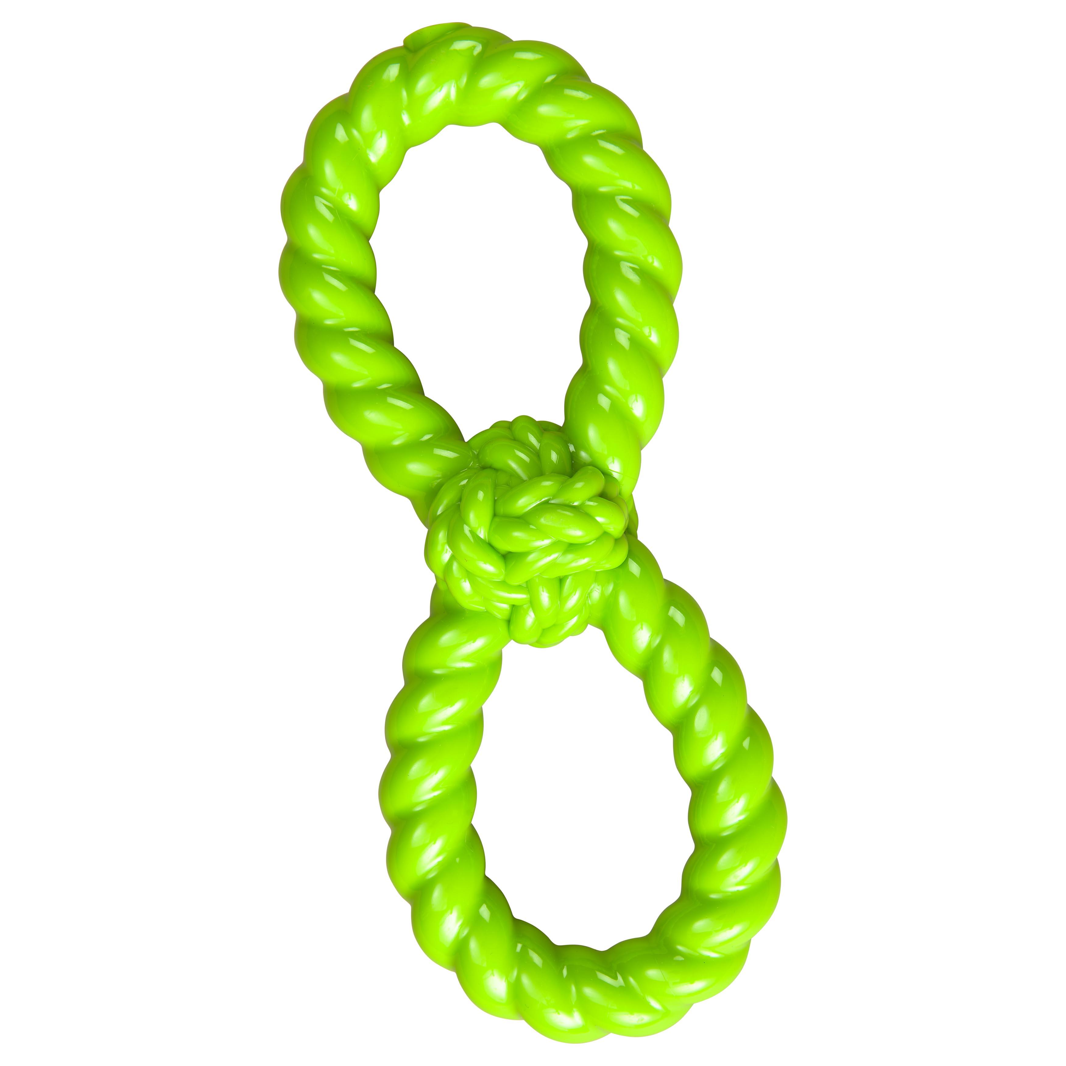 Ethical Spot Play Strong Flex Figure-8 Dog Toy, 10-in