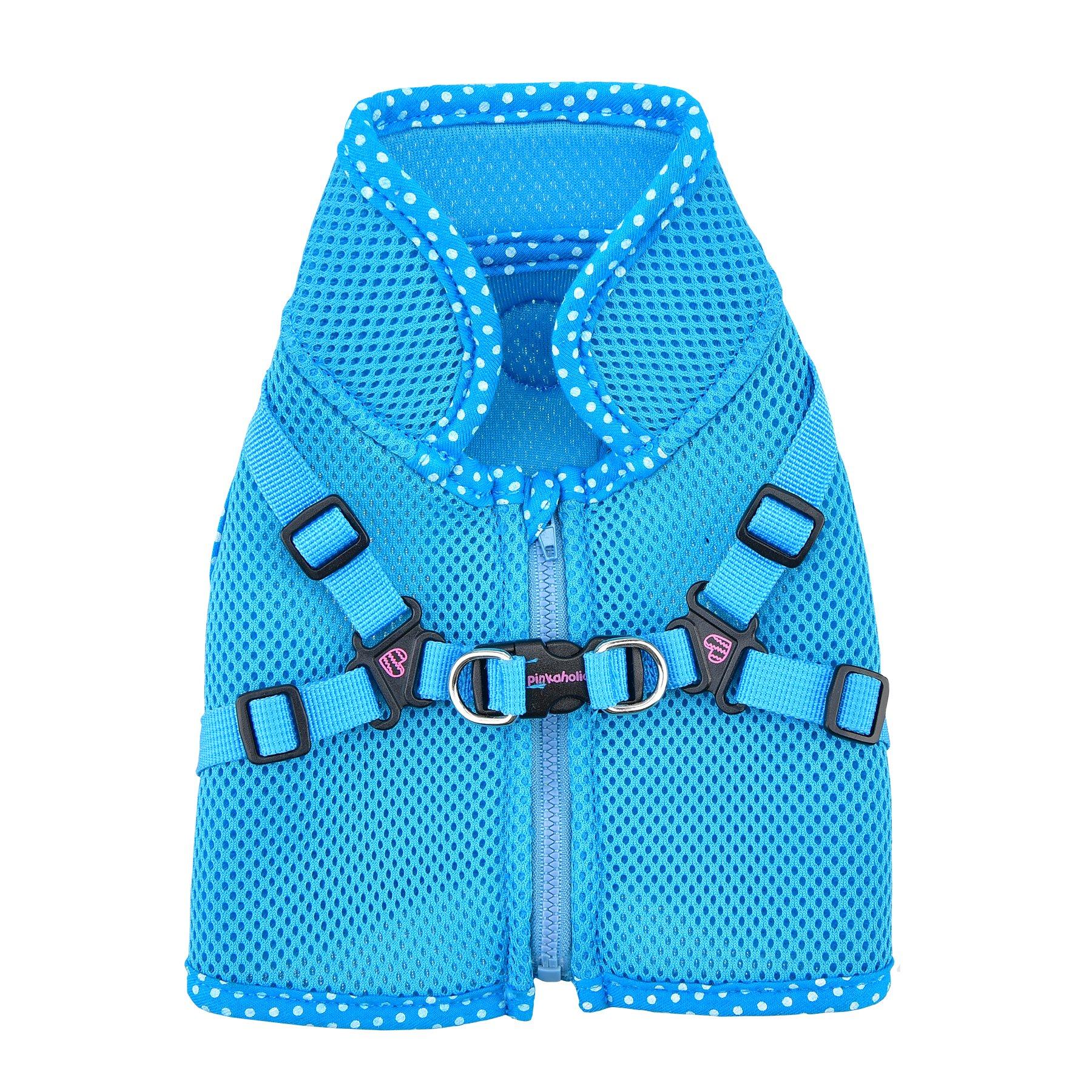Pinkaholic Niki Harness V for Dogs, Sky Blue
