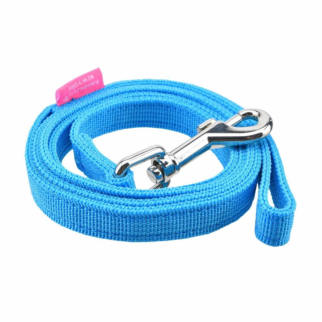 Pinkaholic Niki Dog Leash, Sky Blue