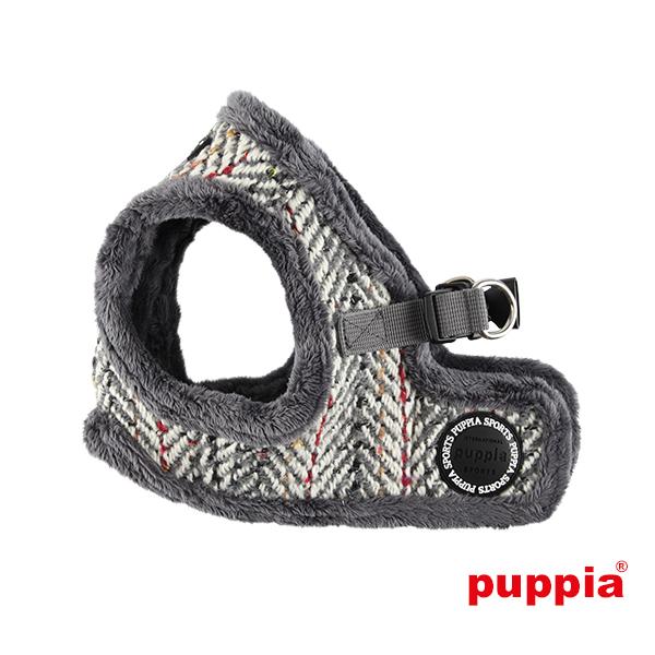 Puppia Oz Harness B for Dogs, Grey