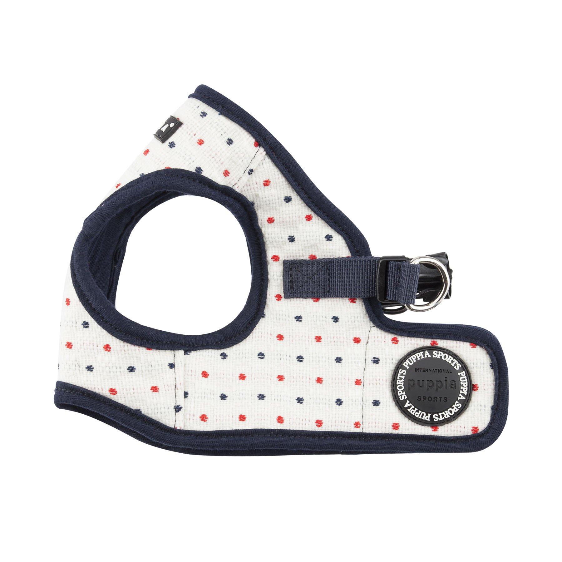 Puppia Pax Harness B for Dogs, Navy, Large