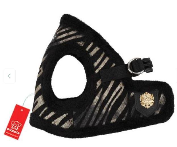 Puppia Polar Harness B for Dogs, Black