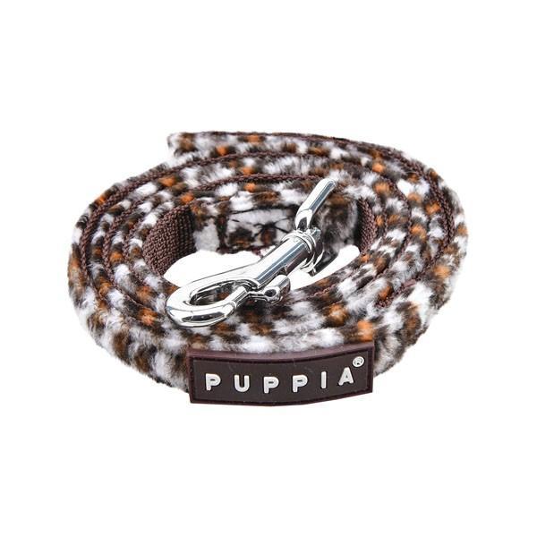 Puppia Leonard Dog Leash, Brown, Medium