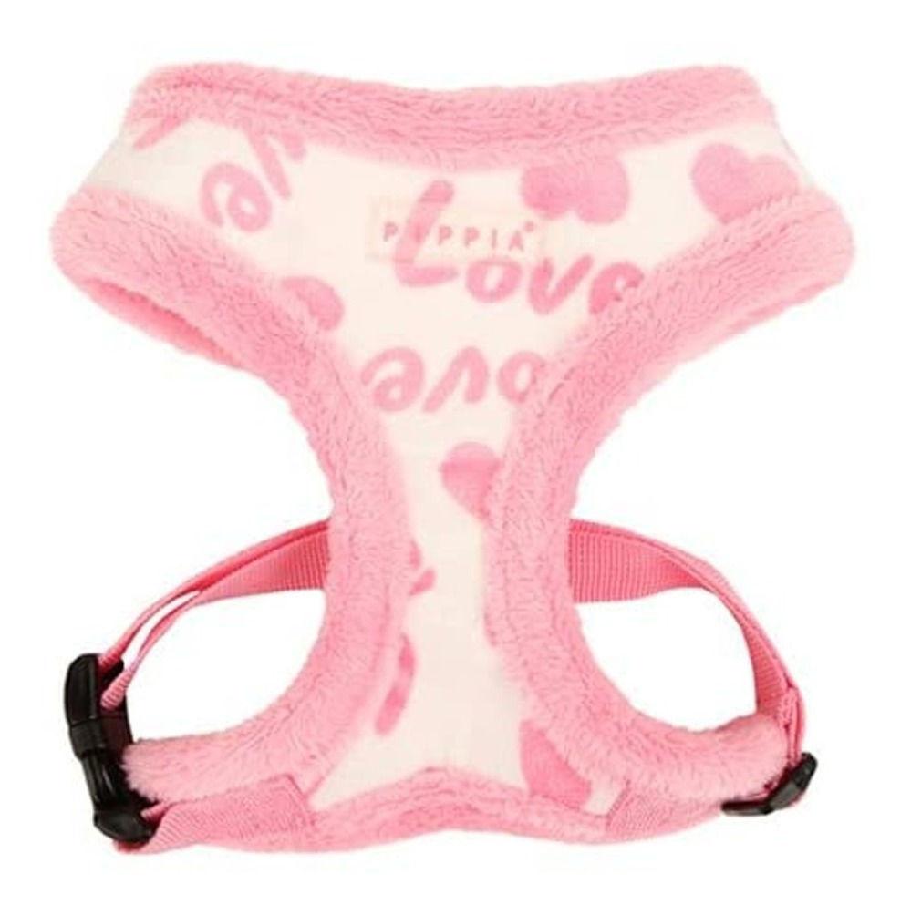 Puppia Love Letter Harness A, Ivory