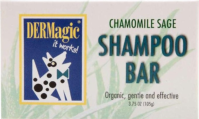 DERMagic Chamomile Sage Dog Shampoo Bar, 3.75-oz