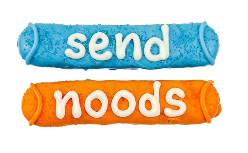 Bosco & Roxy's Summer Pool Party Send Noods Pool Noodle Dog Treats