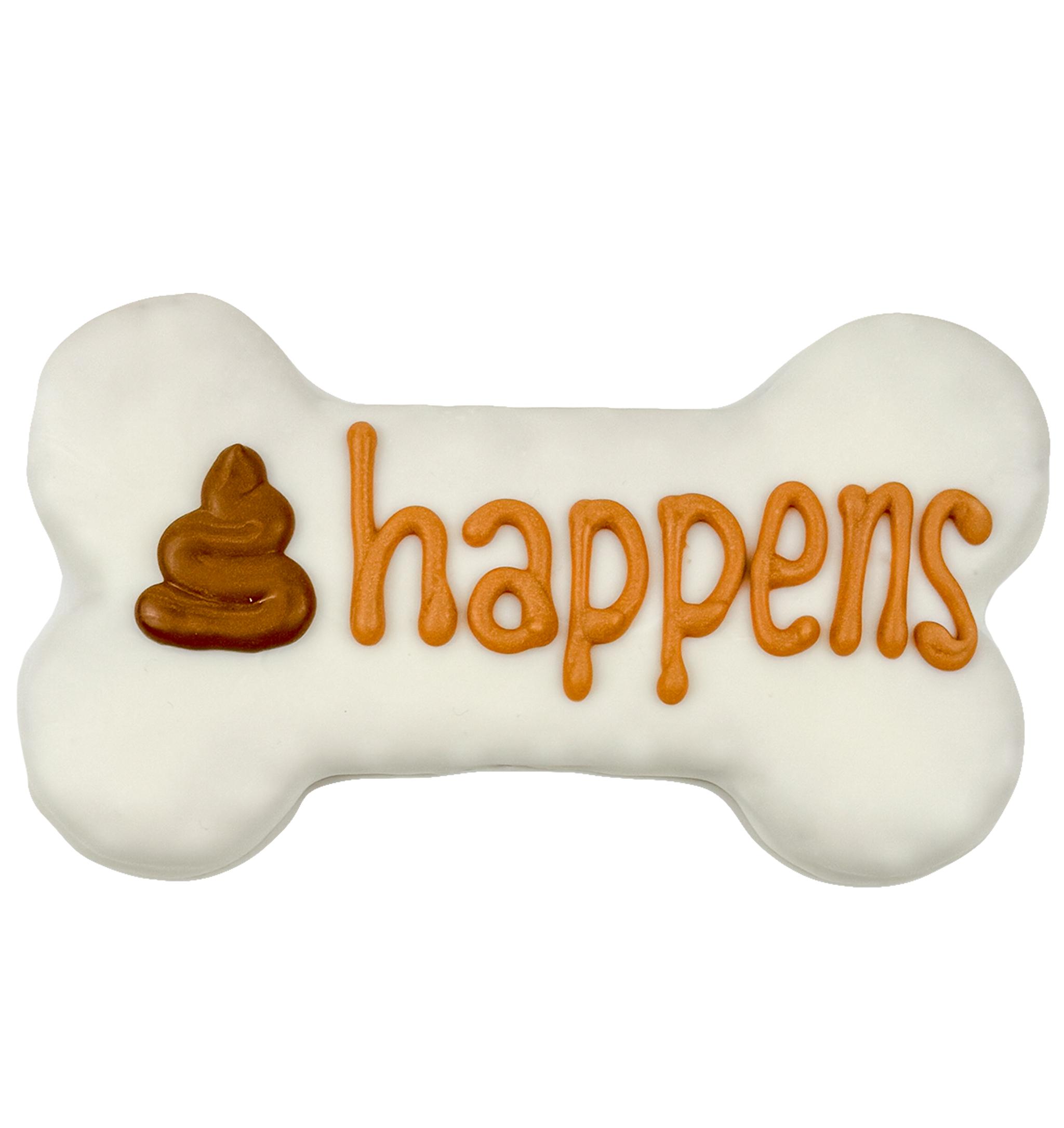 Bosco & Roxy's Shit Happens Bone Dog Treats, 6-in