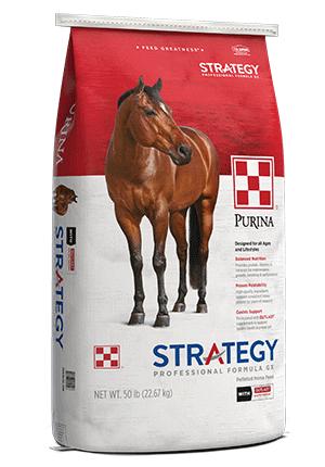 Purina Strategy Professional Formula GX Pellet Horse Feed, 50-lb