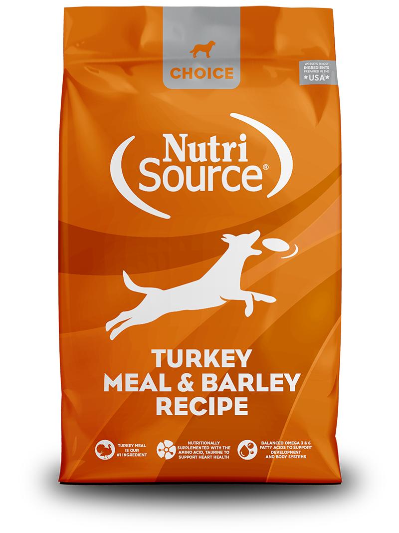 NutriSource Choice Turkey Meal & Barley Dry Dog Food, 40-lb
