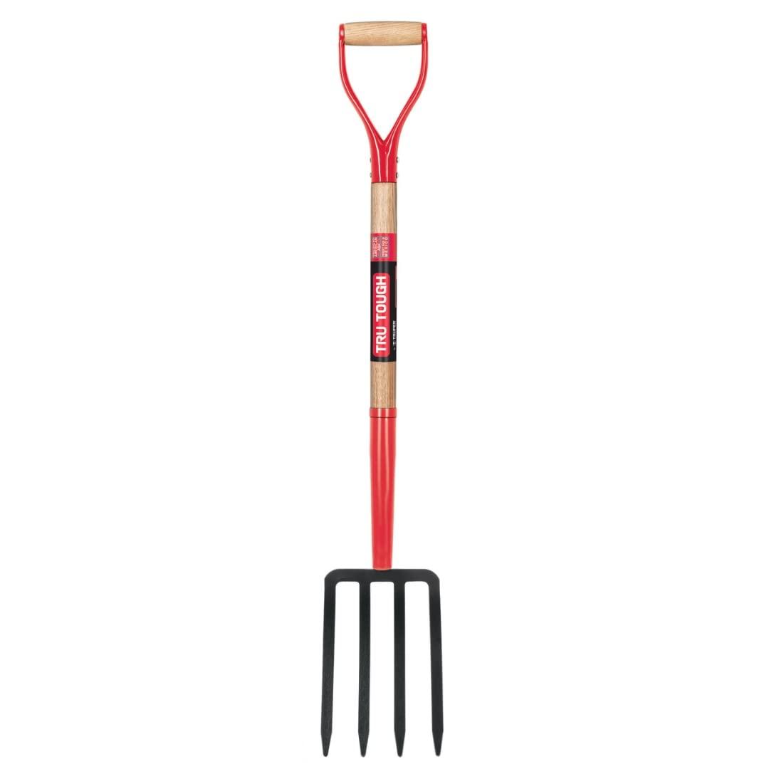 Truper Tru Tough 4 Tines Wood Handle Spading Fork
