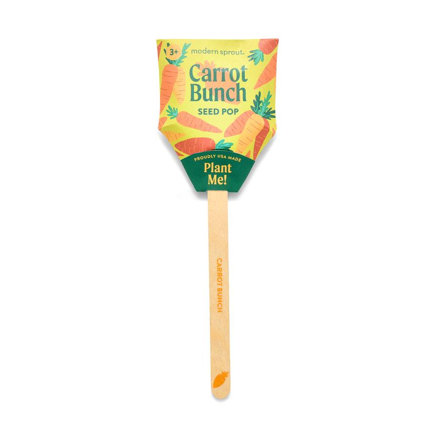 Modern Sprout Carott Bunch Garden Seed Pop, 1-count