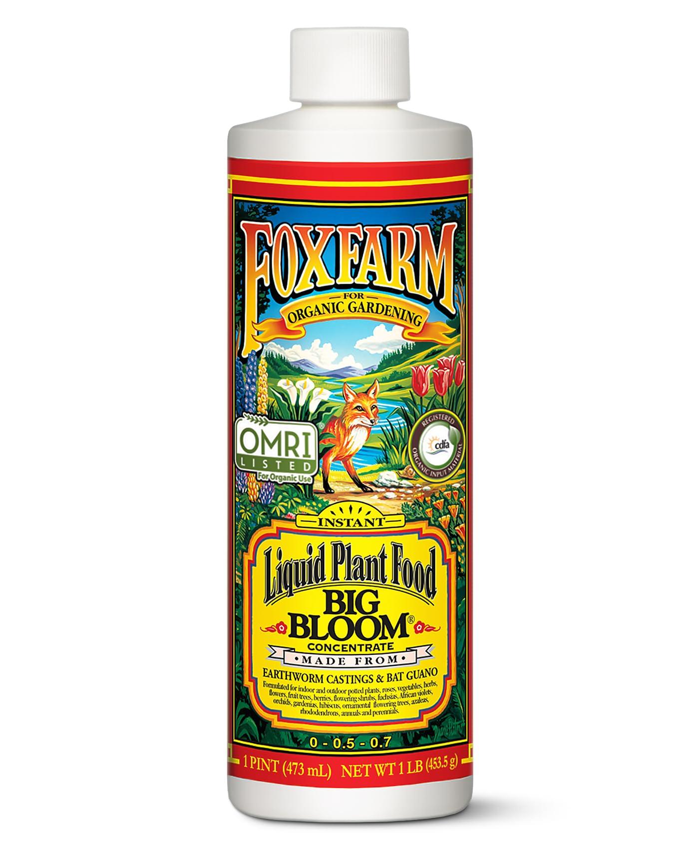 FoxFarm Big Bloom Liquid Plant Food, 1-pt