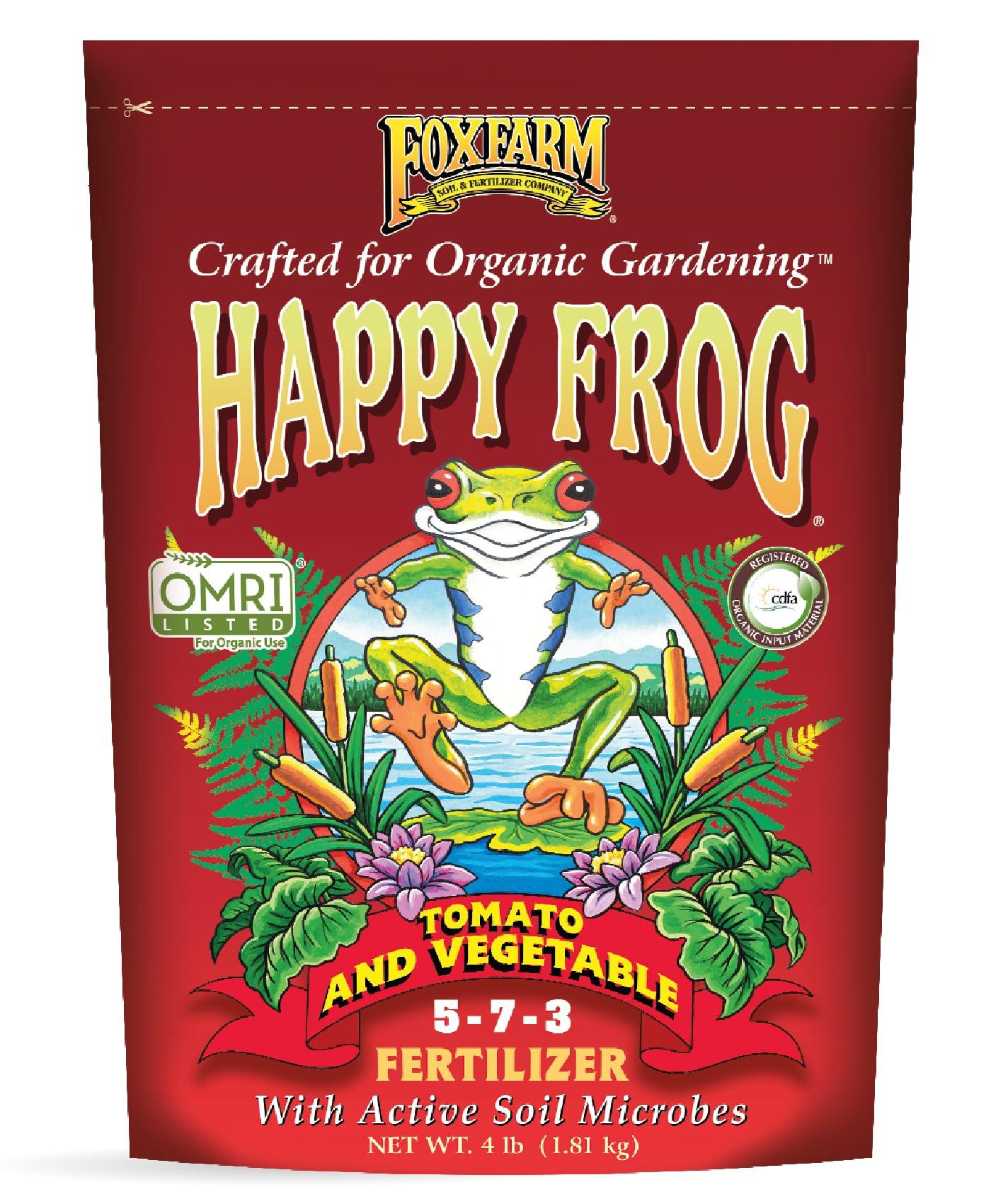 FoxFarm Happy Frog Tomato & Vegetable Dry Fertilizer