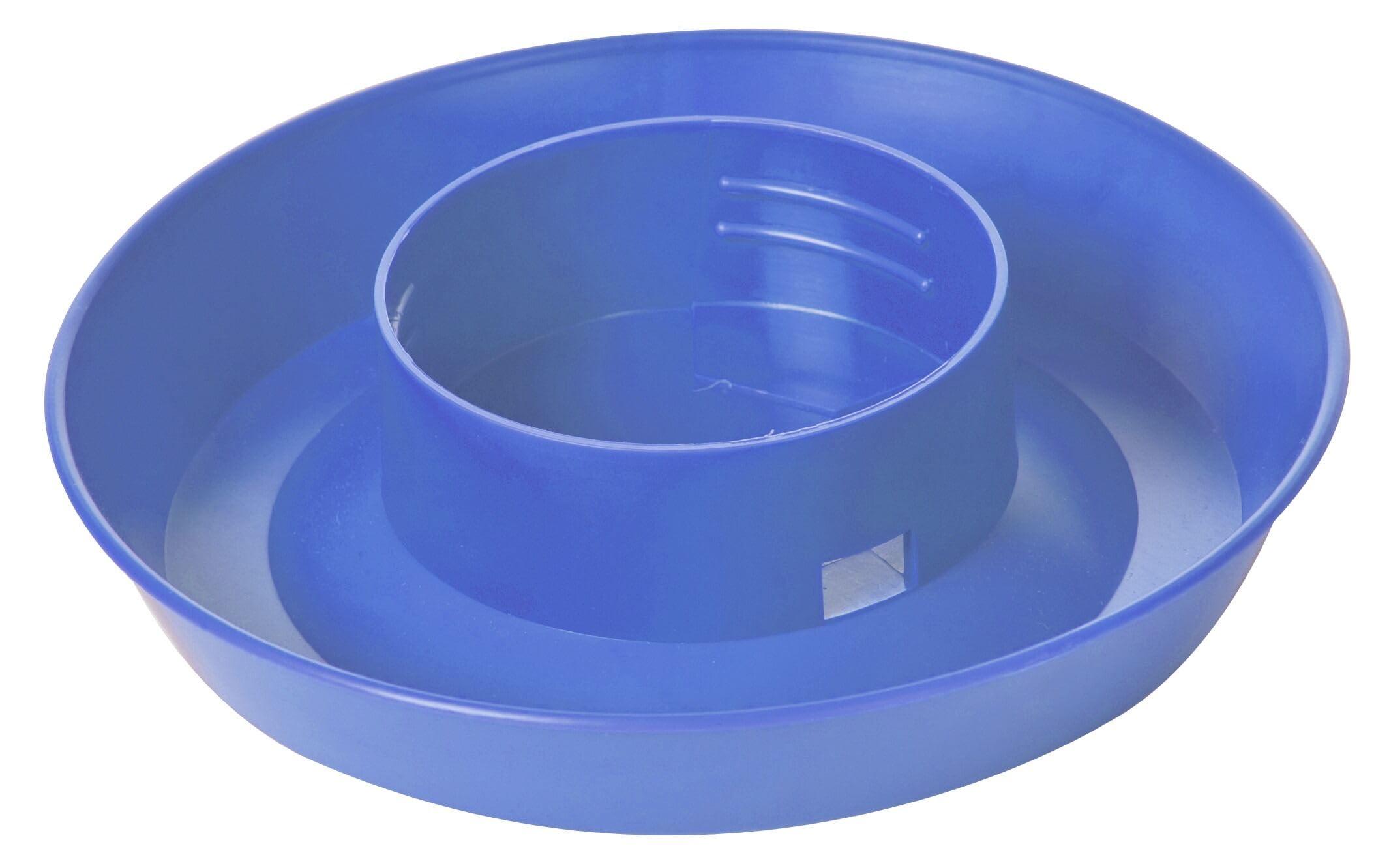 Miller Little Giant Screw-On Poultry Waterer Base, Berry Blue, 1-qt