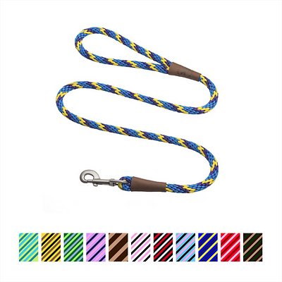 Mendota Pet Large Snap Striped Dog Leash