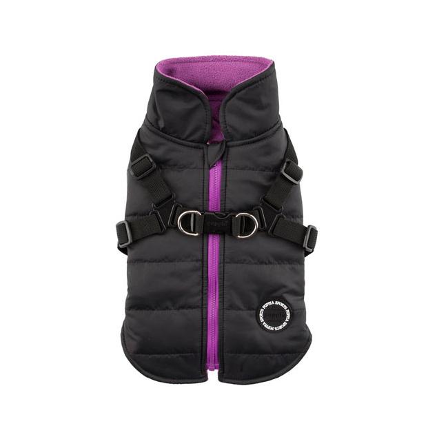Puppia Mountaineer II Dog Vest, Black, X-Large