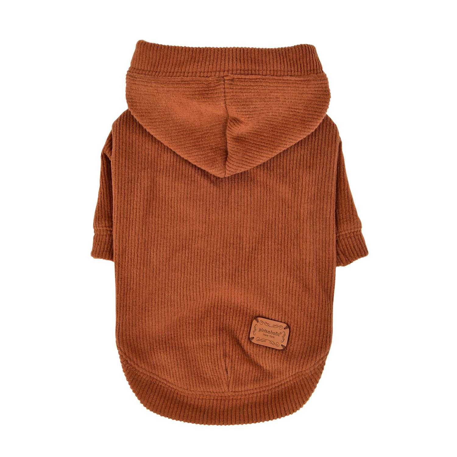 Pinkaholic Pippa Dog Hoodie, Camel, Small