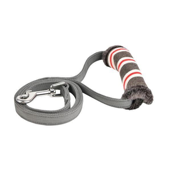 Puppia Rowdy Dog Leash, Dark Grey, Medium