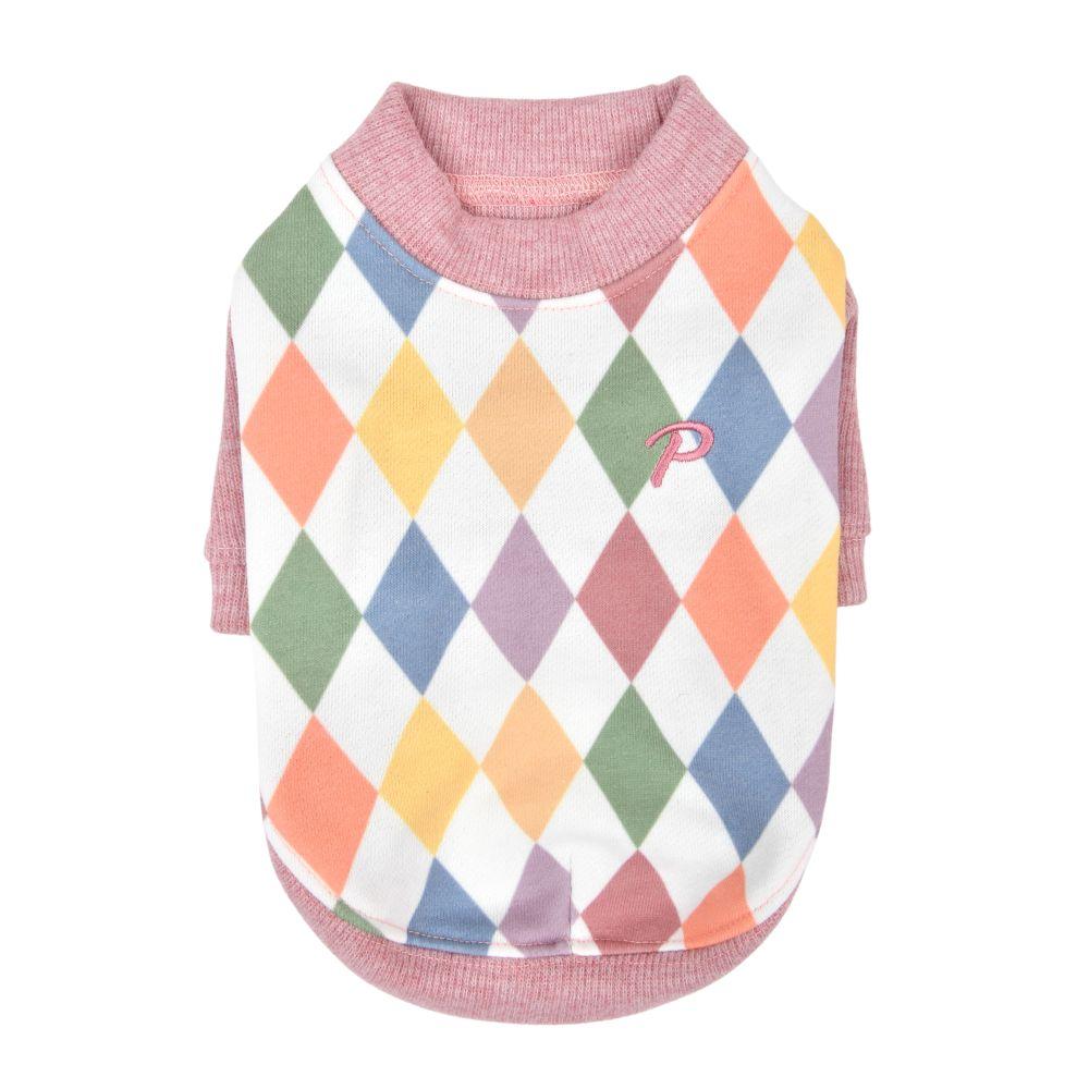 Puppia Sheridan Dog T-Shirt, Indian Pink