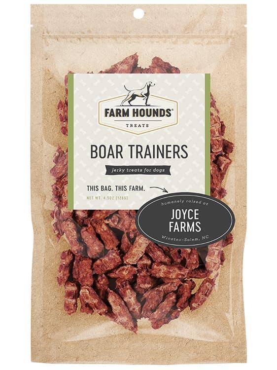 Farm Hounds Boar Trainers Dog Treats, 4.5-oz