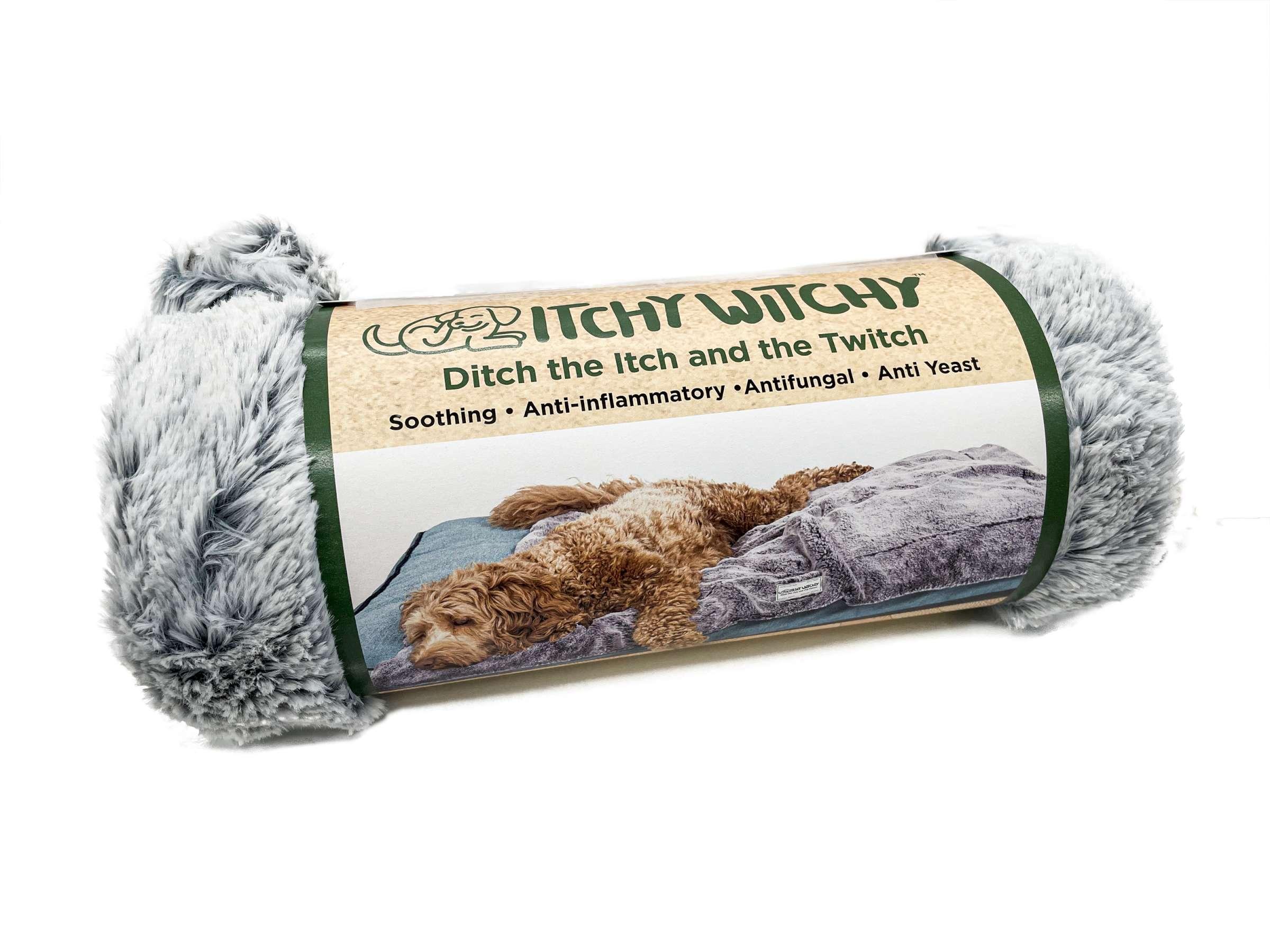 Dog Gone Smart Itchy Witchy Dog Blanket, Chocolate Truffle, Medium
