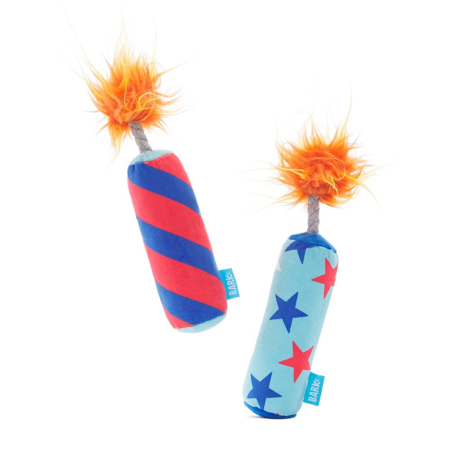 BarkShop Pup-Pup Fireworks Dog Toy