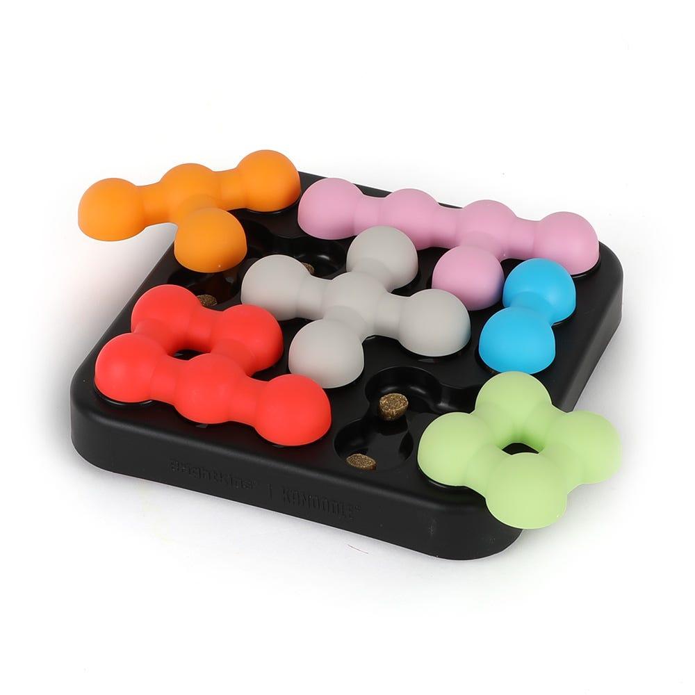 Brightkins Kanoodle Dog Edition Treat Puzzle Dog Toy, Small
