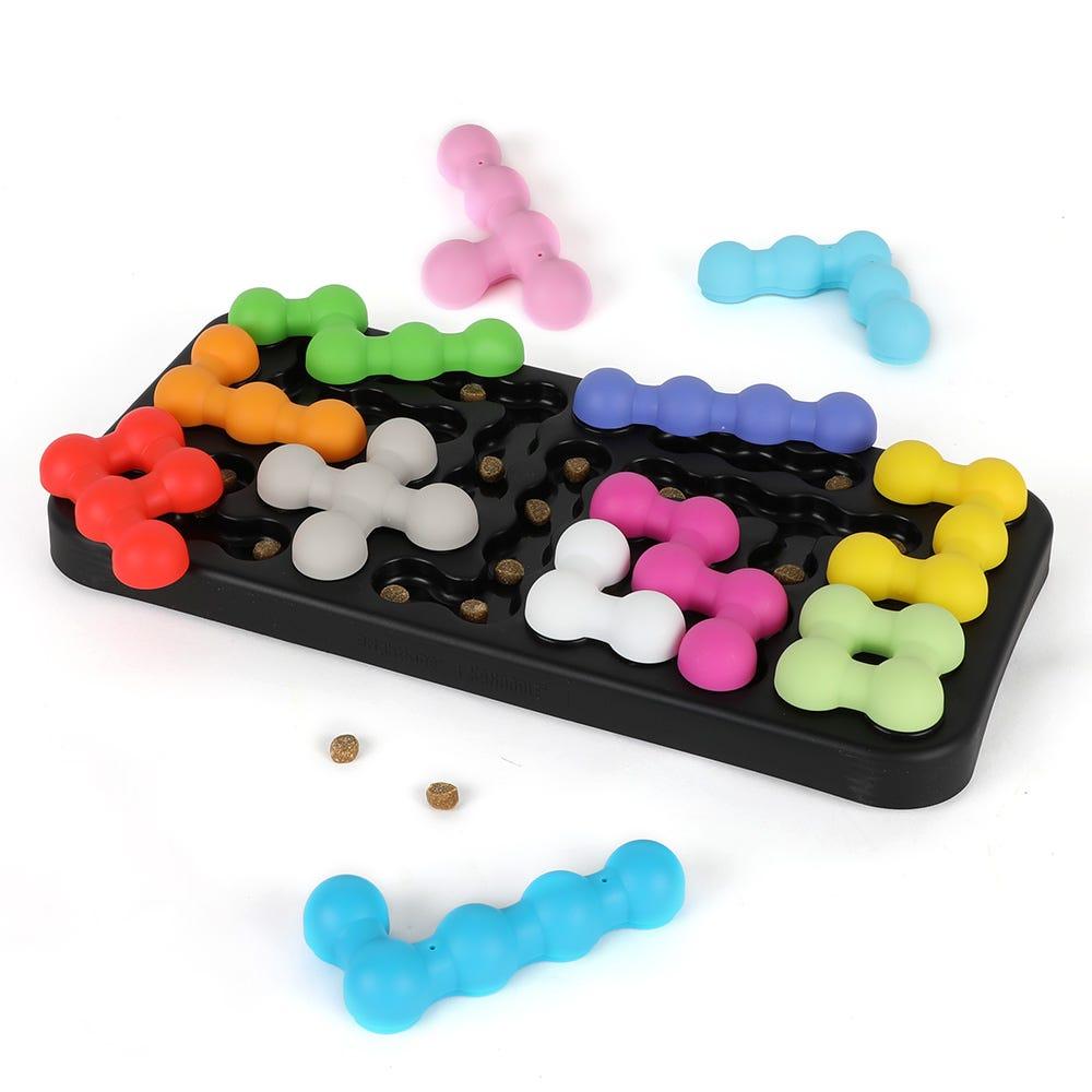Brightkins Kanoodle Dog Edition Treat Puzzle Dog Toy, Large