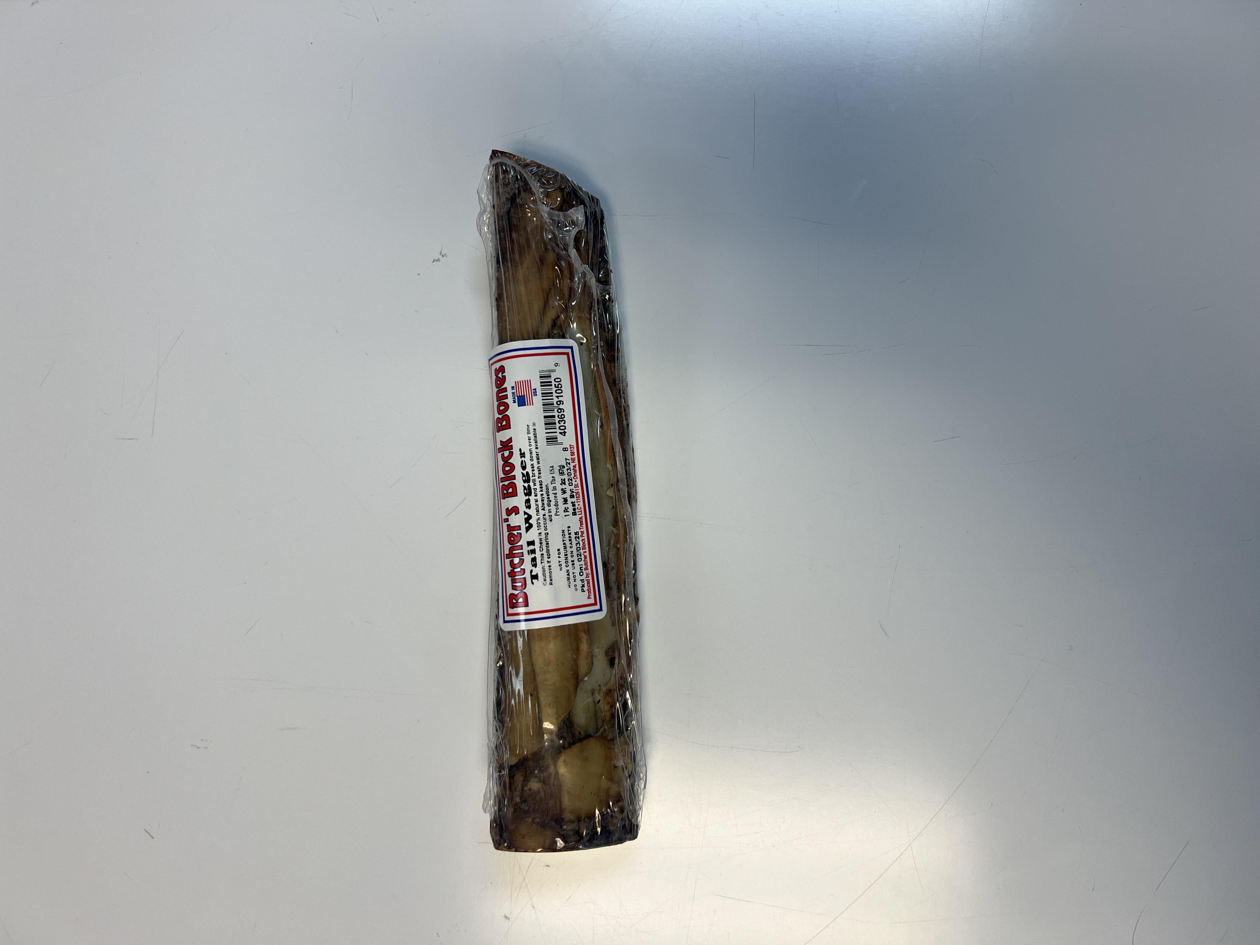 Butcher's Block Tail Wagger Rib Bone Dog Treats, 8-10-in