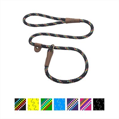 Mendota Pet Large Slip Confetti Printed Dog Leash