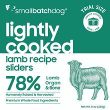 Smallbatch Lightly Cooked Lamb Batch Sliders Frozen Food, 8-oz