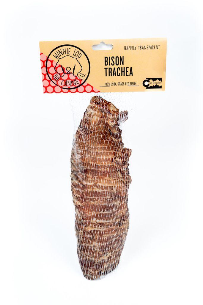 Winnie Lou The Canine Co. Bison Trachea Chew Dog Treats