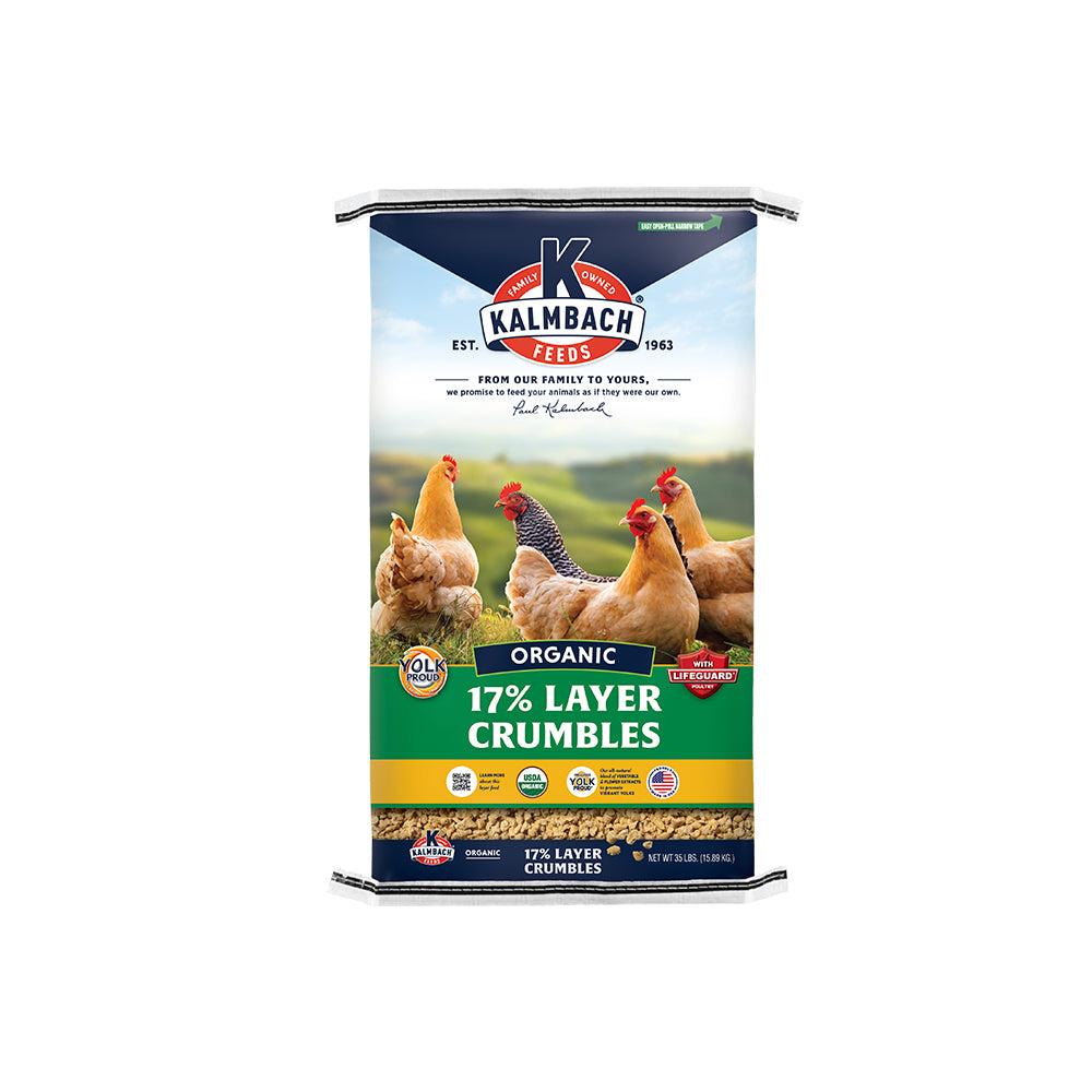 Kalmbach 17% Layer Crumble Organic Poultry Feed