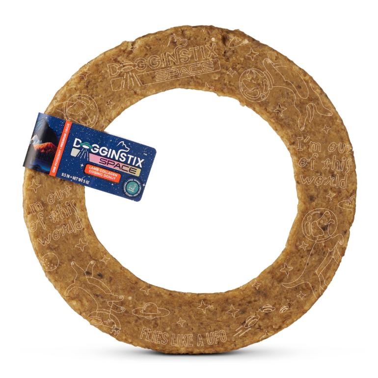 Dogginstix Lamb Collagen Cosmic Donut Dog Treats