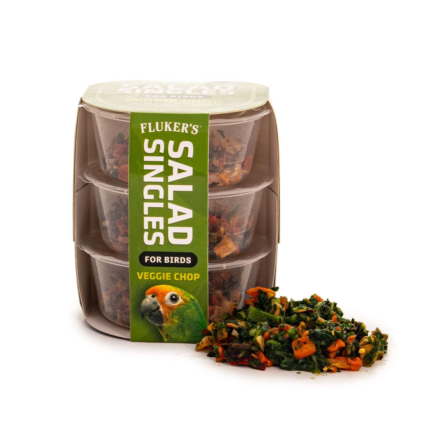 Fluker's Salad Singles Veggie Chop Blend Bird Food