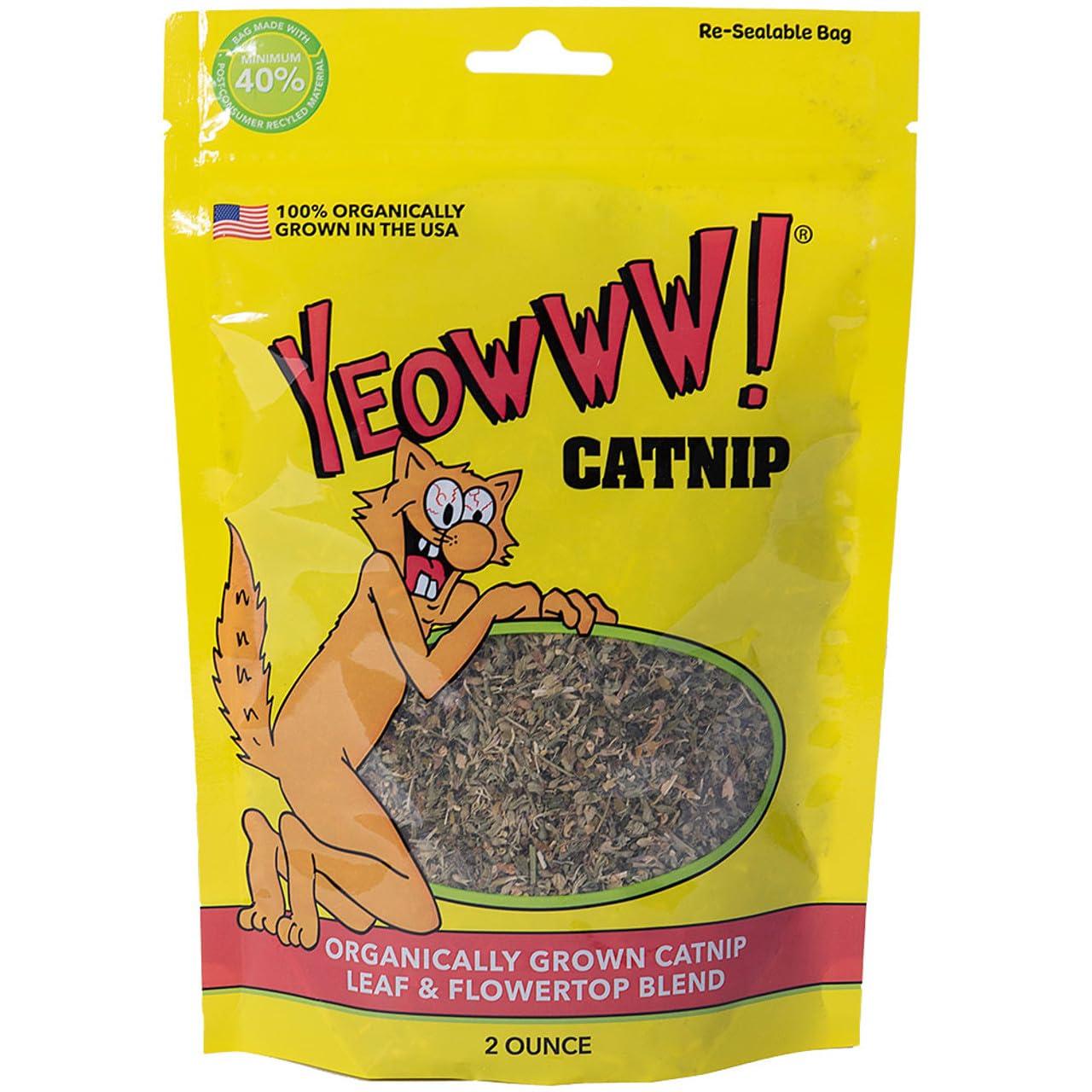 Yeowww! Organic Cat Catnip, 2-oz