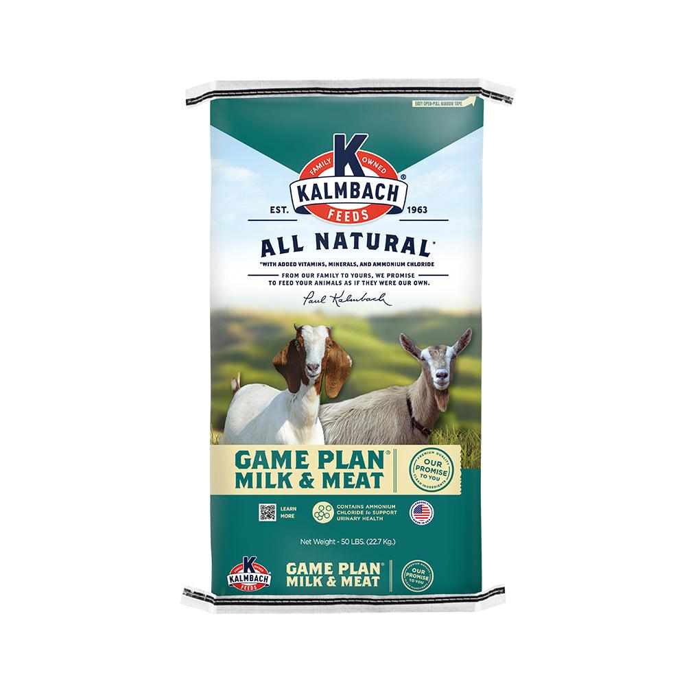 Kalmbach Game Plan Milk & Meat Goat Feed