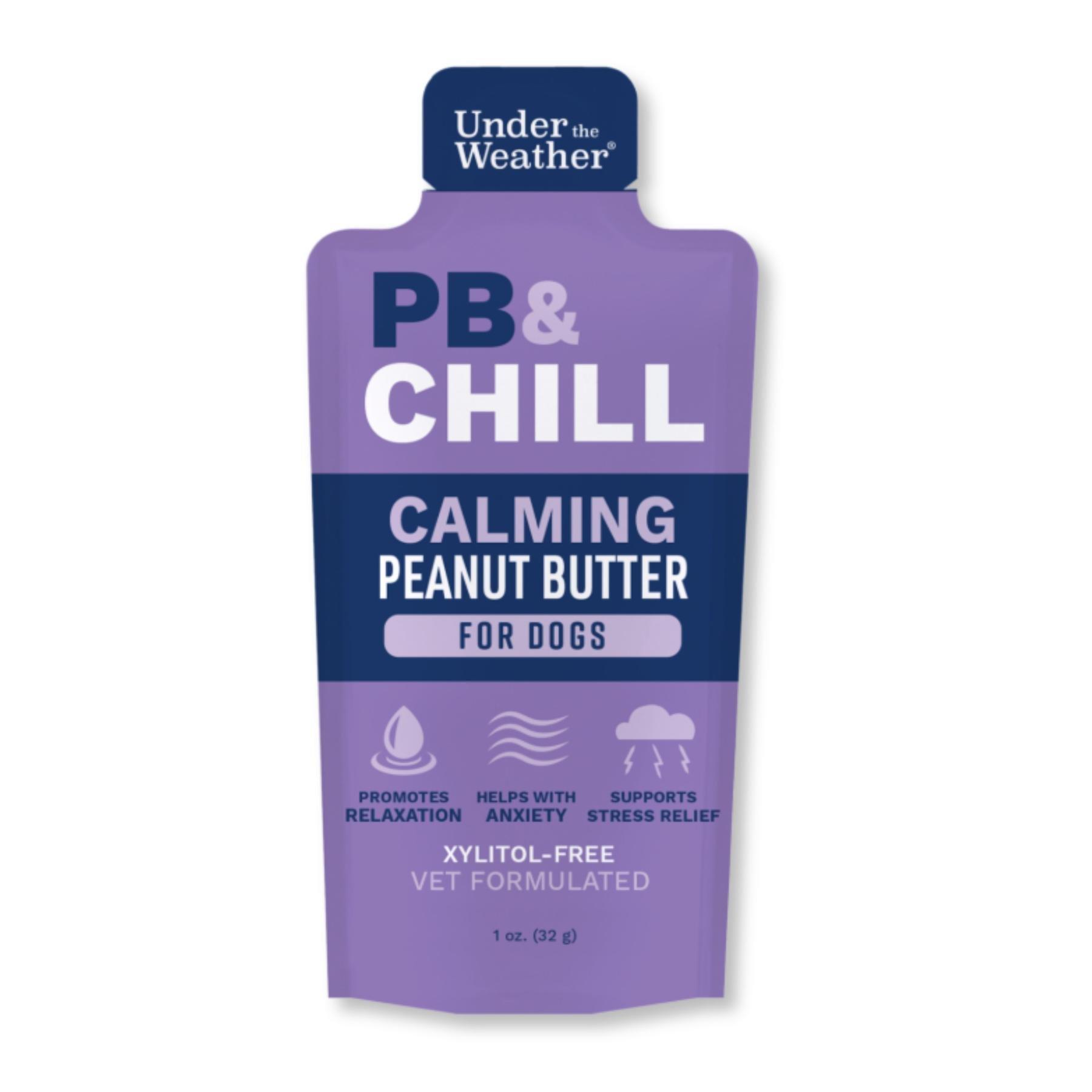 Under the Weather PB & Chill Calming Peanut Butter Dog Treats