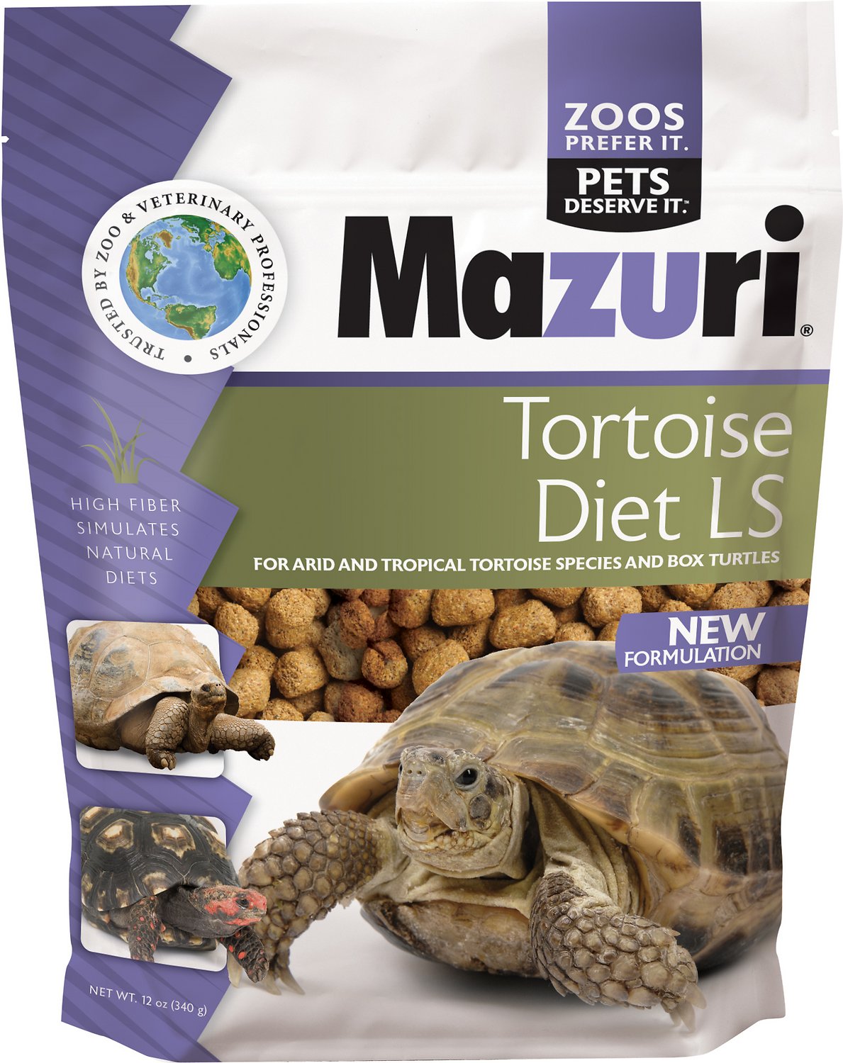 Mazuri Tortoise LS Food, 12-oz