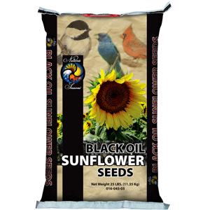 Nature's Seasons Black Oil Sunflower Seeds Wild Bird Food, 10-lb