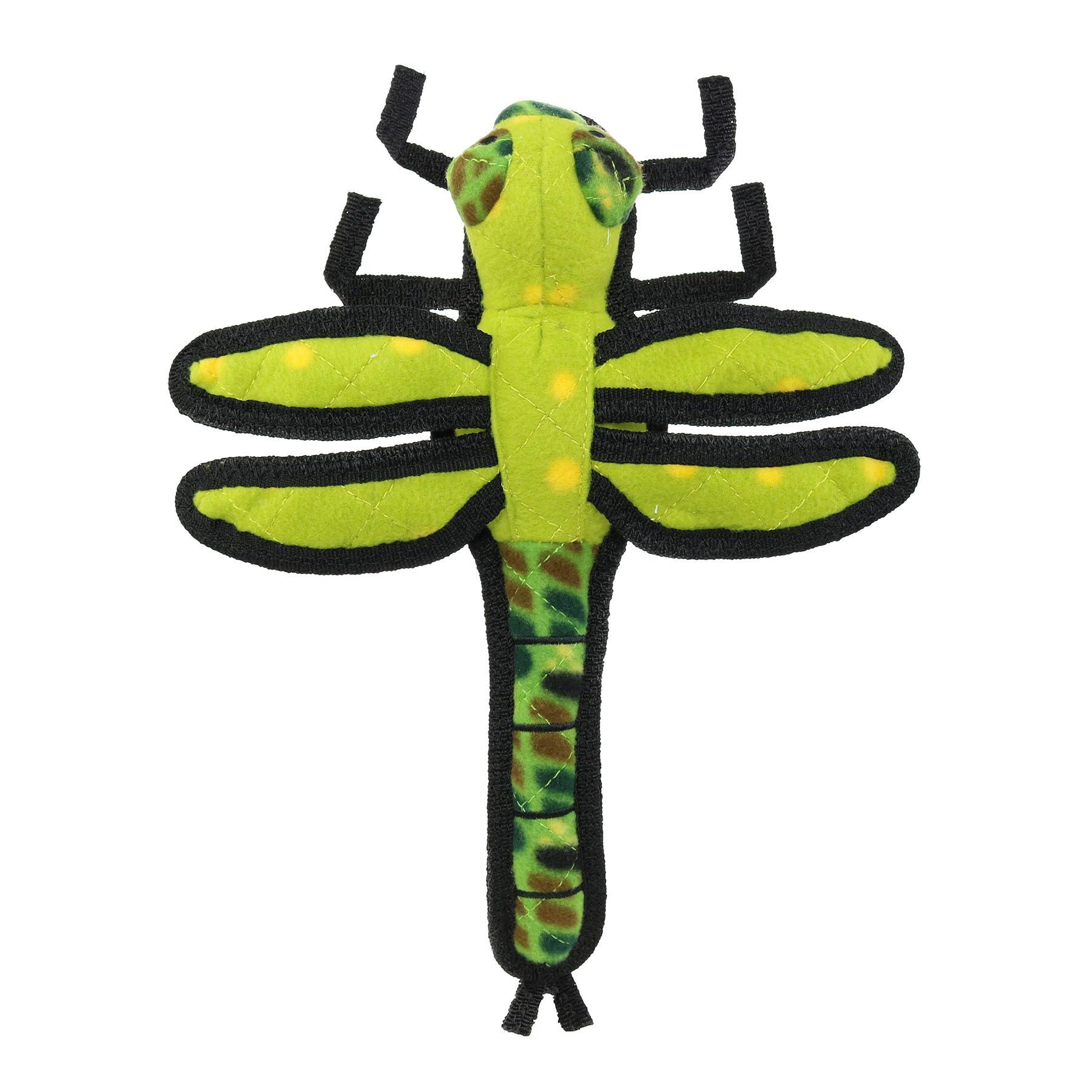 Tuffy Bug Dragonfly Dog Toy, Green