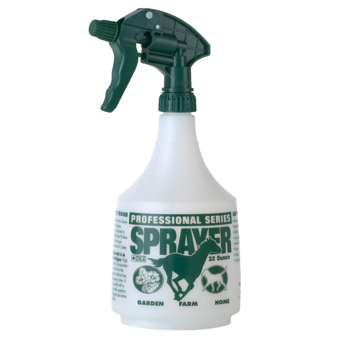 Miller Little Giant Professional All Purpose Spray Bottle, Green, 32-oz