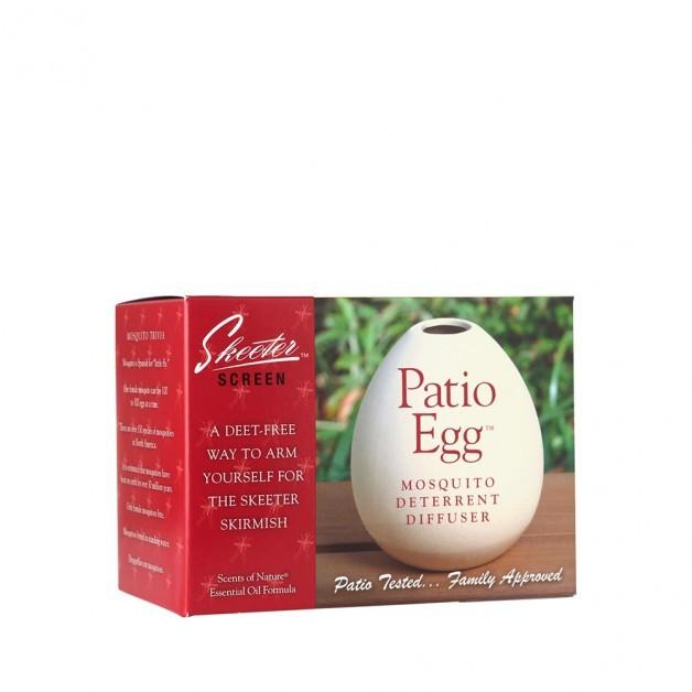 Skeeter Screen Patio Egg Mosquito Deterrent Diffuser, 4-oz