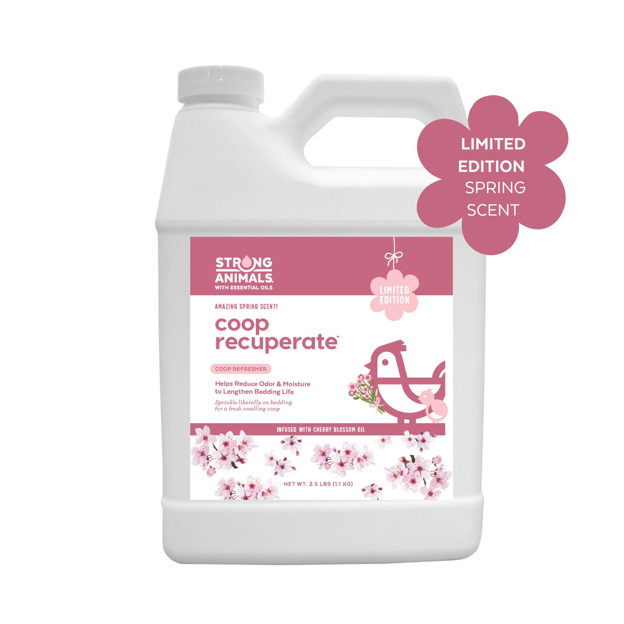 Strong Animals Coop Recuperate Cherry Blossom Poultry Coop Refreshener, 2.5-lb