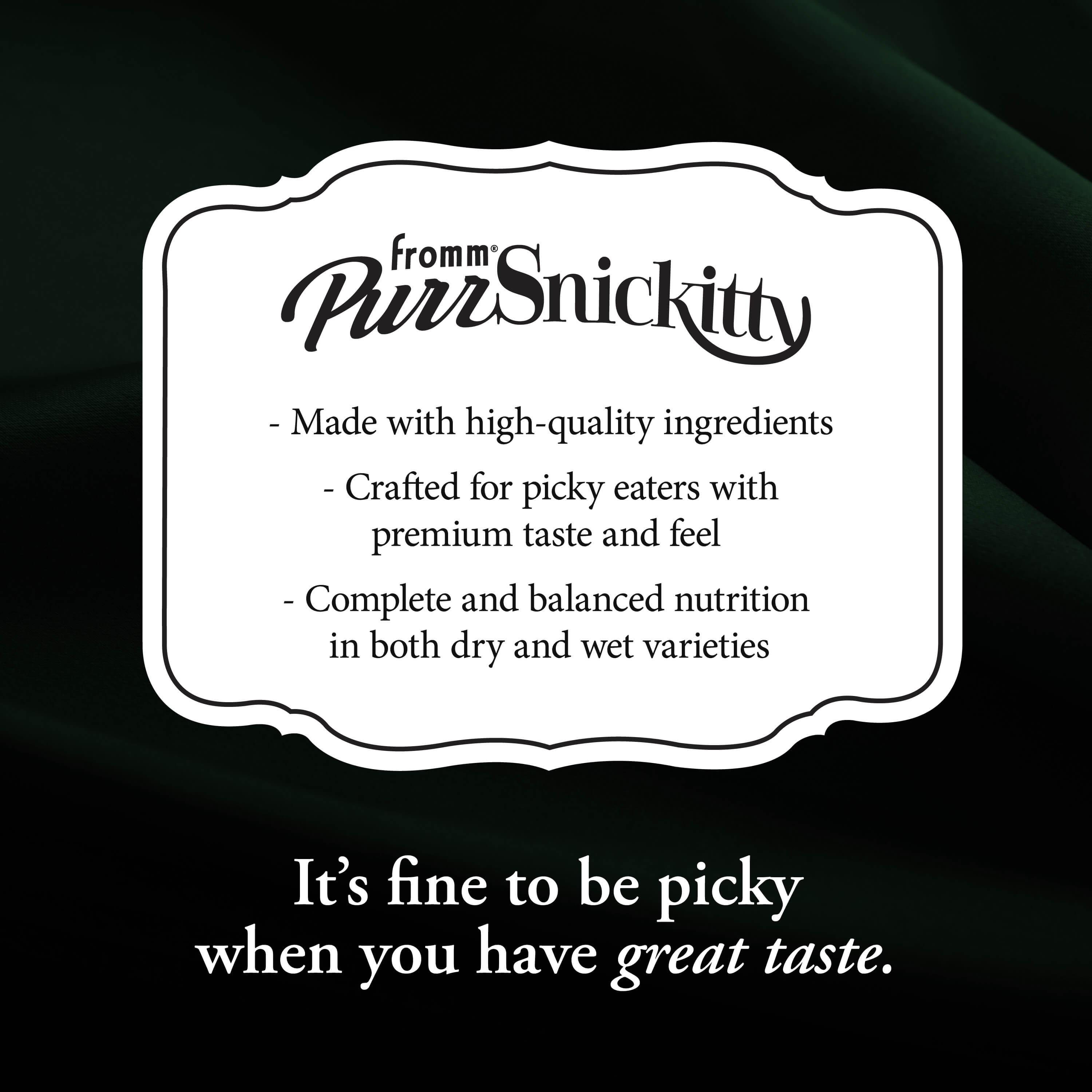 Fromm PurrSnickitty Duck Stew Wet Cat Food Can, 3-oz