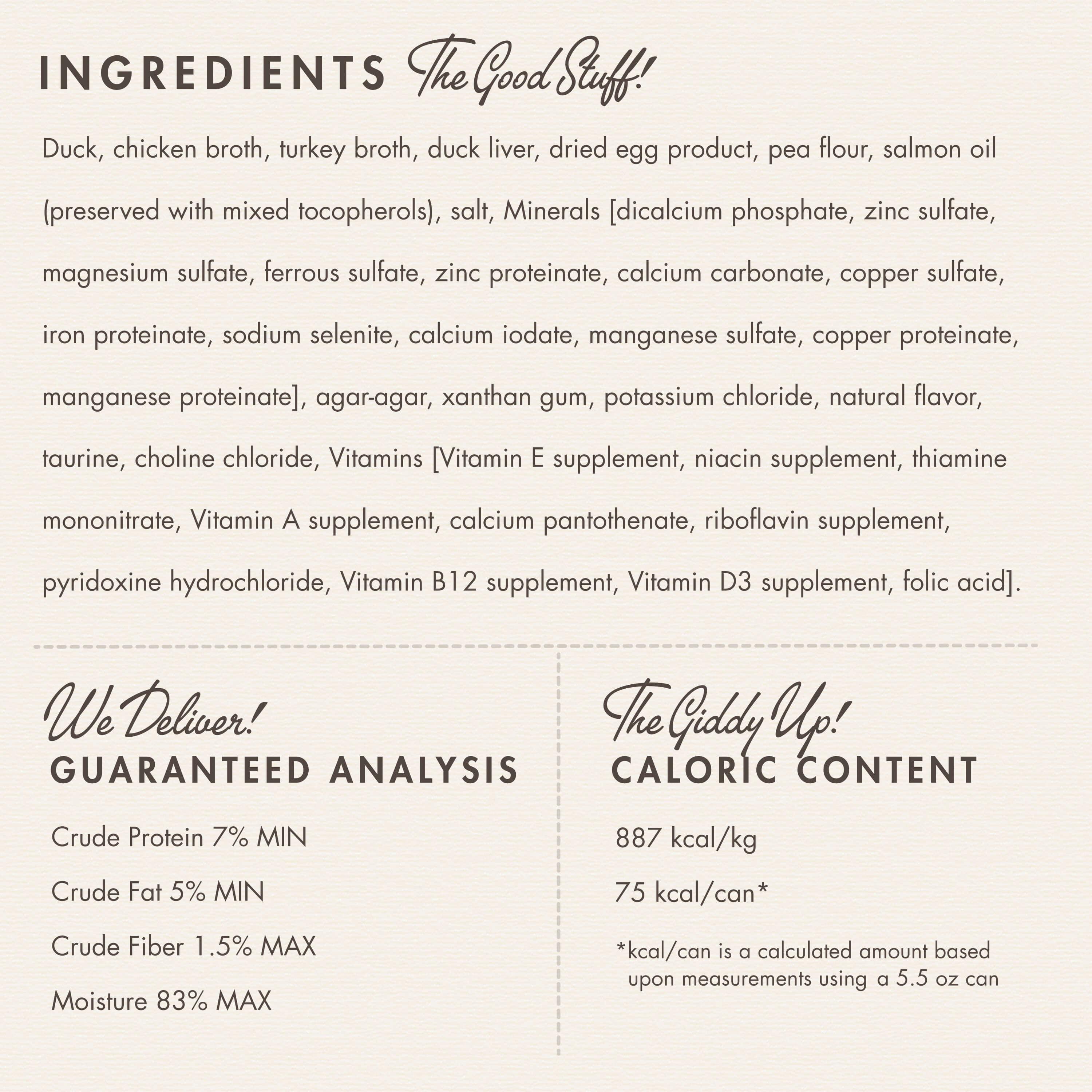 Fromm PurrSnickitty Duck Stew Wet Cat Food Can, 3-oz