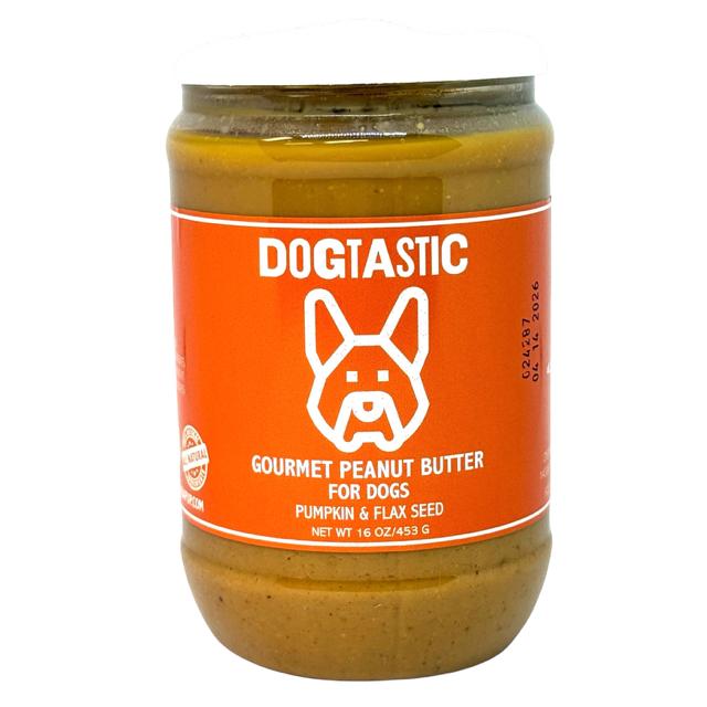 SodaPup Dogtastic Gourmet Peanut Butter Pumpkin & Flax Seed Dog Treats 16-oz