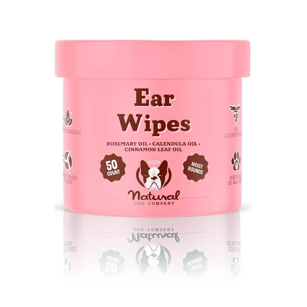 Natural Dog Company Ear Wipes for Dogs