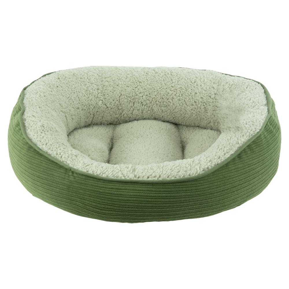 Arlee Cody Cuddler Dog Bed, Olive