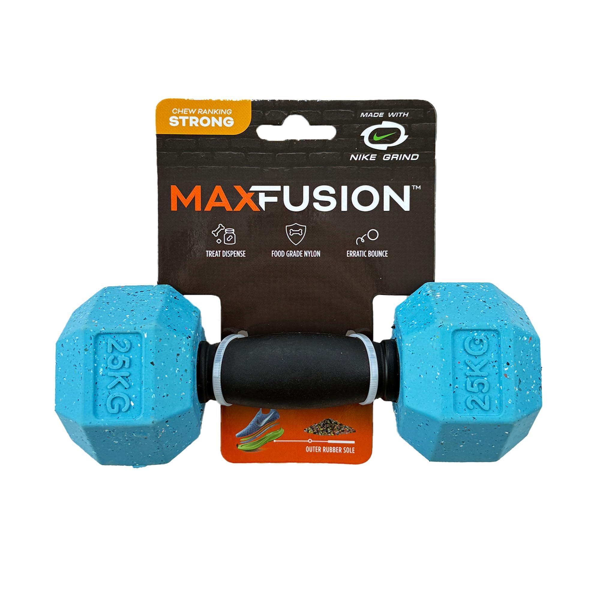 Arlee Max Fusion with Nike Grind Dumbbell Dog Toy, Blue